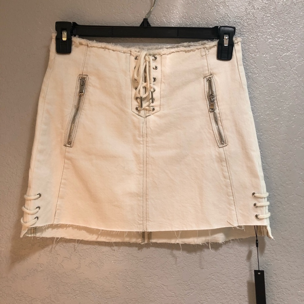 BlankNYC White Skirt